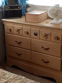 Love this 'Cowboy' Dresser...one knob needs repair. 