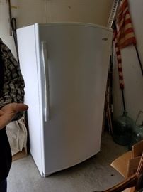 Upright Freezer - Pre-Sale on this item. Works good. $100. Call if interested