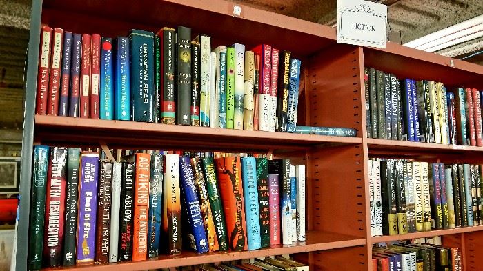 FICTION ORGANIZED BY AUTHOR!
