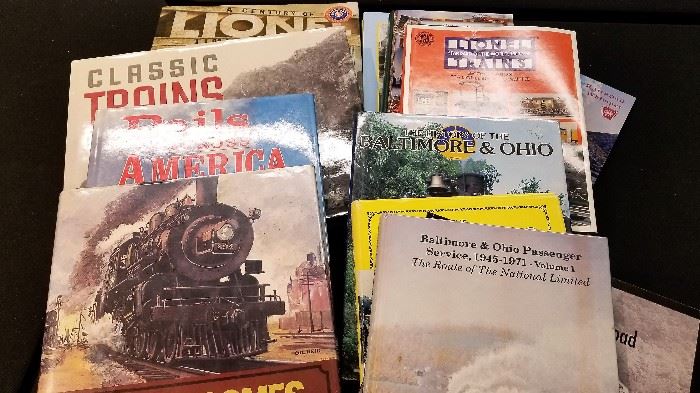          FOR THE TRAIN LOVERS OR COLLECTORS - ANOTHER LARGE COLLECTION THAT WE RECEIVED