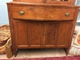 Shenandoah Valley step back cupboard detail