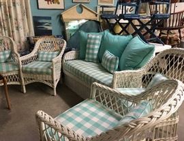 Wicker furniture 
