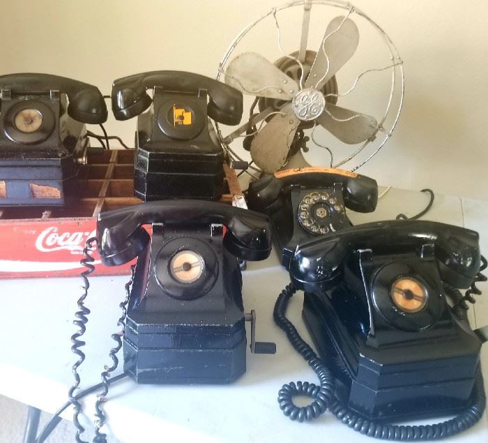 Antique Crank Telephones