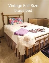 Beautiful FULL size Brass Bed