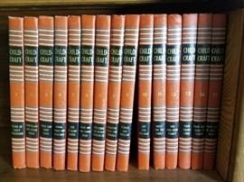 Set of 1950's CHLDCRAFT books (15)