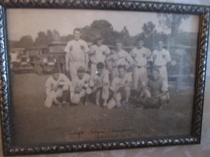 vintage baseball photo