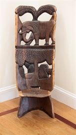 African Elephant birthing chair, South Africa