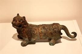 Bronze, Indian leopard