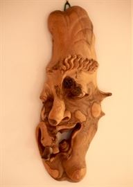 Bali burl carving