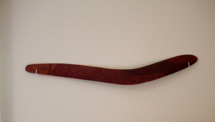 Vintage Australian boomerangs