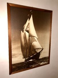 Photograph - Maine Schooner sailing to Boston
