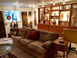 Another leather sofa - super comfy!