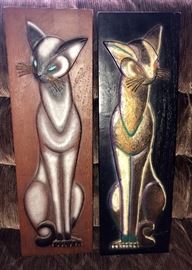 MCM Cat wall decor by Arabesque