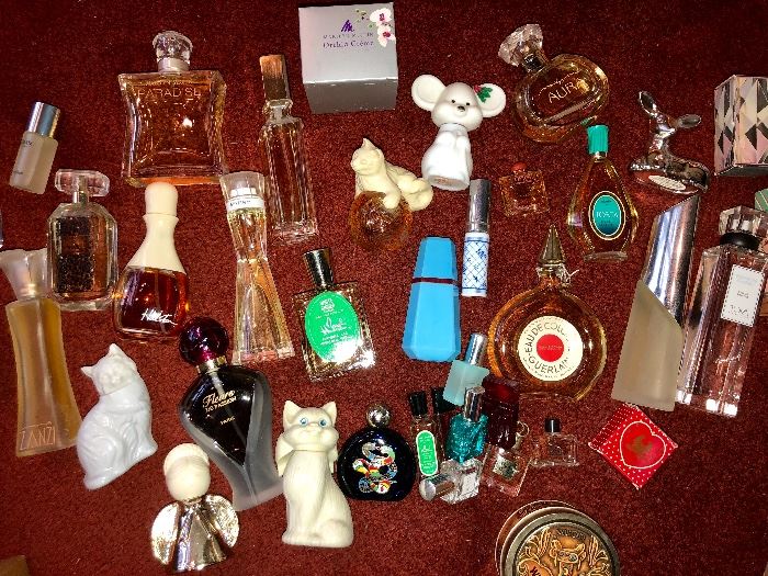 Vintage perfumes