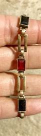 14 K and Sterling with precious stones