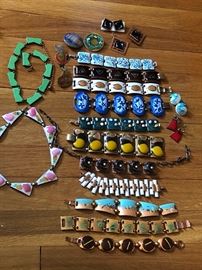 Enamel bracelets