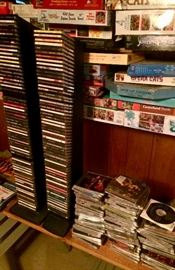 Hundreds of CDs mostly 1980 and 1990 music