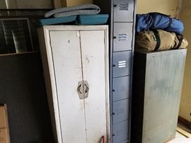 Lockers . . . the item in upper right corner is a parasail ... tis the season . . . to go parasailing!