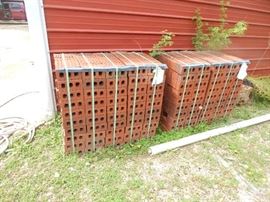 Pallets of brick