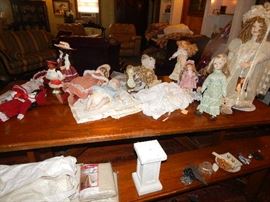  porcelain doll collection