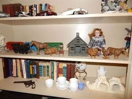  cast iron and collectibles
