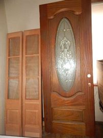 New entry door and windows