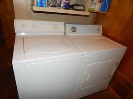 Washer and dryer