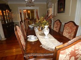 Formal dining table 8 chairs