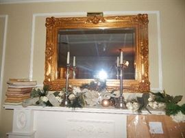  large gold mirror