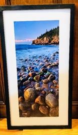 Otter Cliffs - Acadia National Park Photograph Signed/numbered 35/250 P Zephyr 31x17
