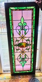 Antique Stained Glass Window