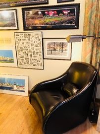 Go Home Limited Black Leather rocker