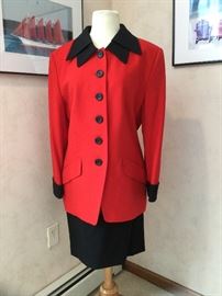 Beautiful business suit womans