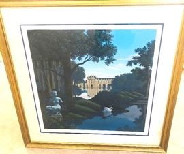 Jim Buckels "The Huntress" 33" square. Signed/Numbered 243/300 Certificate of Authenticity included. 