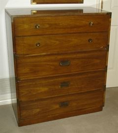 Bernhardt vintage campaign chest