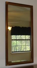 Bernhardt vintage campaign mirror