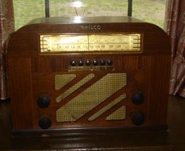Vintage Philco radio