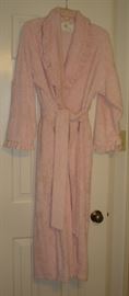 Vintage chenille bathrobe