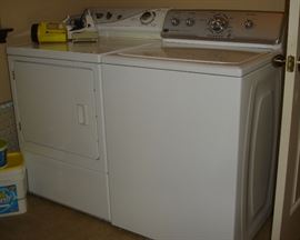 Maytag washer and dryer