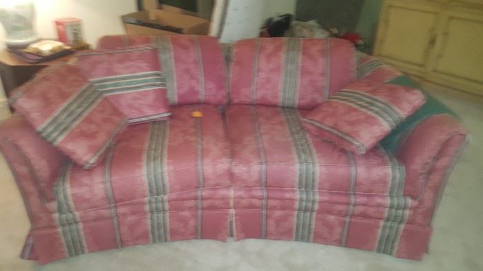 One of a Pair of Sofas