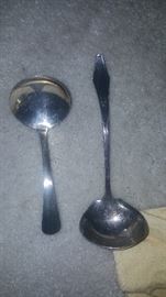 Sterling Gravy Spoons
