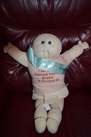 1981 New Year's Baby Xavier Roberts Doll Little People Babies of Babyland General