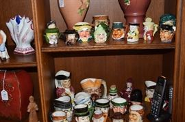 Collection of Toby Mugs
