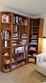 Marked down 300.00 Beautiful wood 5 pc book shelves 