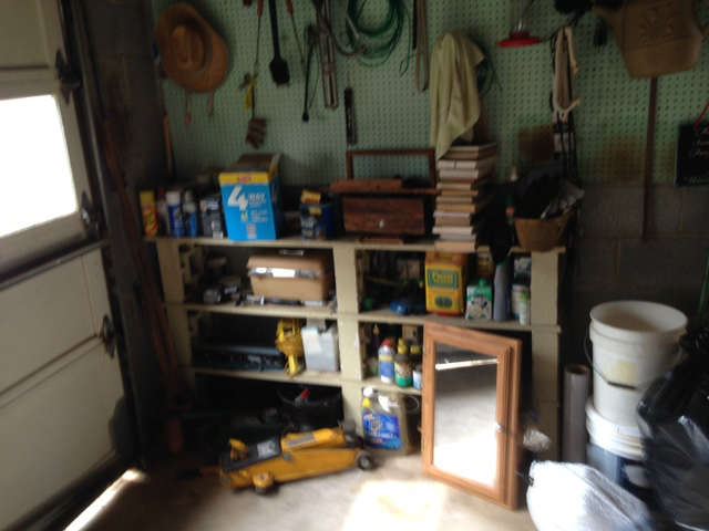 tools, jacks, yard supplies, etc...