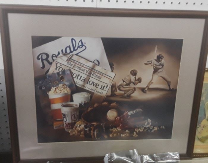 "You Gotta Love it" signed And number Royals 