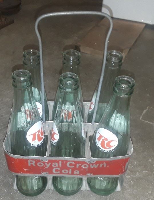1950's Royal Crown Cola 6-Pack Carrier 