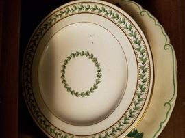 Christmas plates