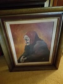 Oil painting signed Hart