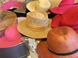 Women's hats - vintage and newer